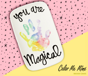 Renton Color Me Mine Rainbow Handprint