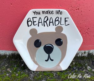 Renton Color Me Mine Bearable Plate