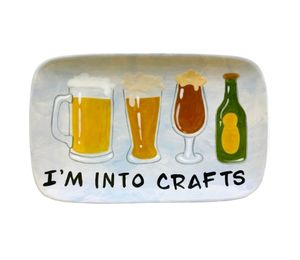 Renton Color Me Mine Craft Beer Plate
