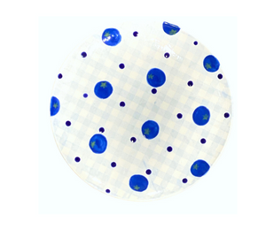 Renton Color Me Mine Blueberry Plate