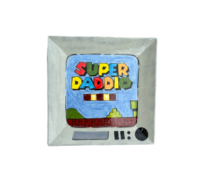 Renton Color Me Mine Super Daddio Plate