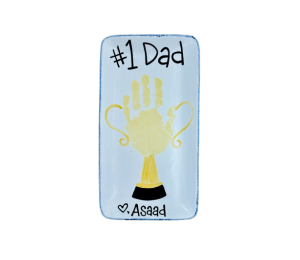 Renton Color Me Mine Number One Dad Plate