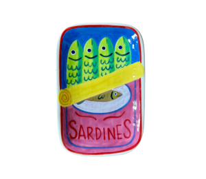Renton Color Me Mine Open Sardines App Plate